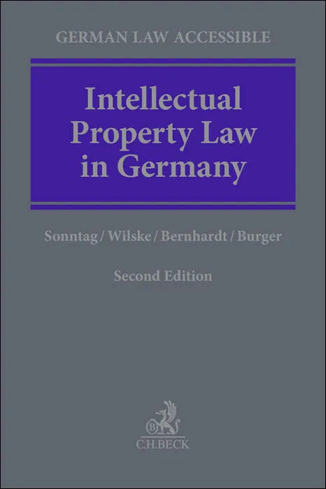 Buchcover von 'Intellectual Property Law in Germany' - Gebundene Ausgabe von Matthias Sonntag