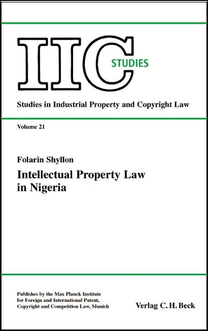 Buchcover von 'Intellectual Property Law in Nigeria' - Taschenbuch von Folarin Shyllon