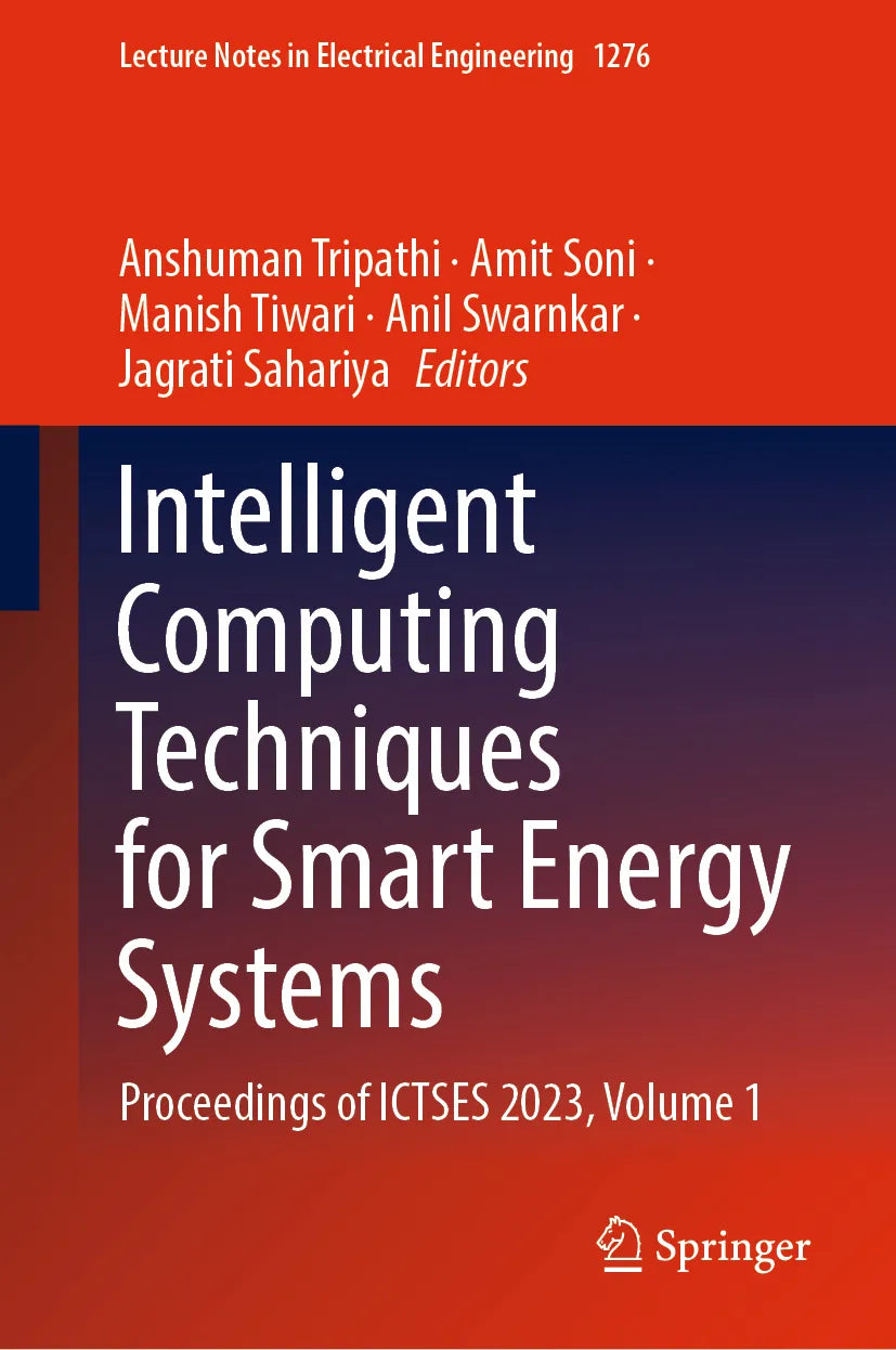 Cover: Intelligent Computing Techniques for Smart Energy Systems (E-Book)