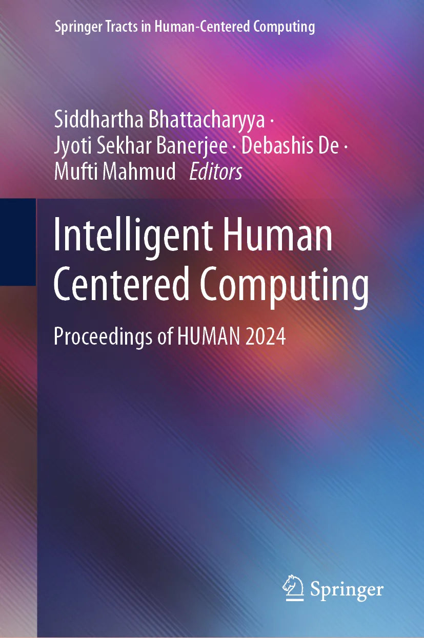 Cover: Intelligent Human Centered Computing (E-Book)