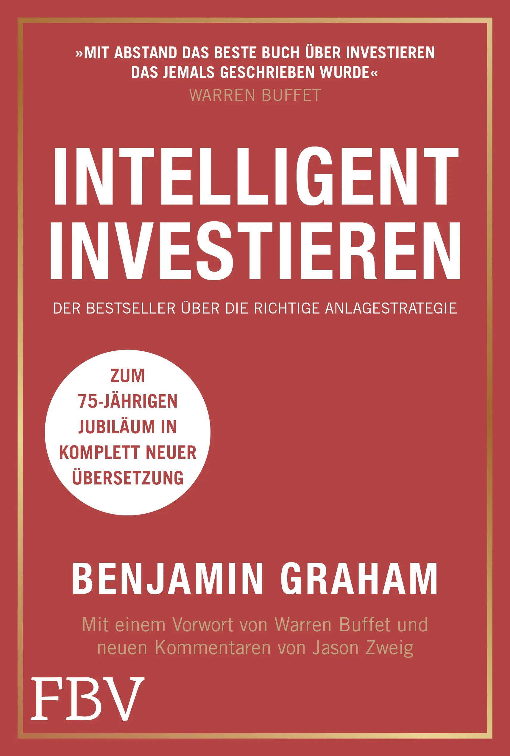 Buchcover von 'Intelligent investieren' - Paperback von Benjamin Graham