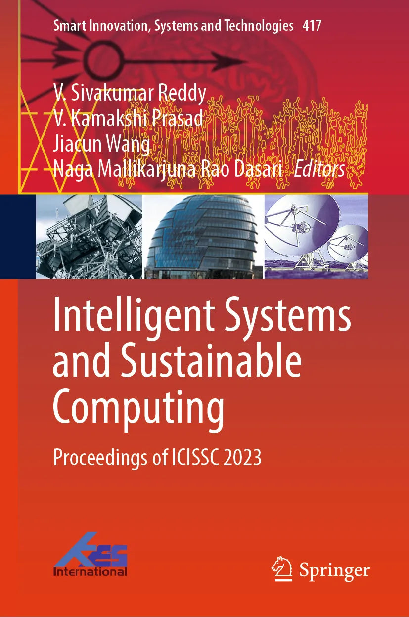 Cover: Intelligent Systems and Sustainable Computing (E-Book)