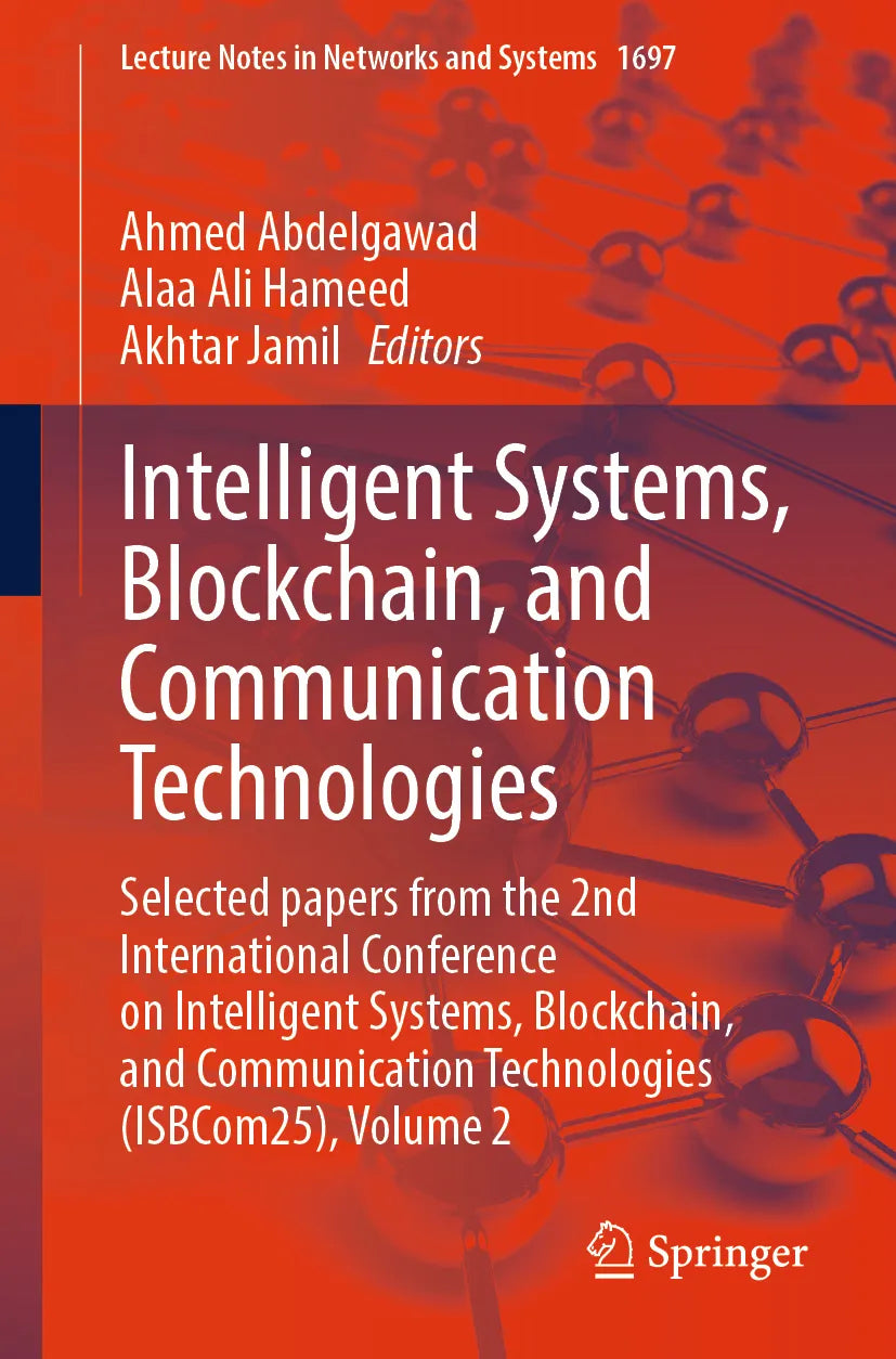 Cover: Intelligent Systems, Blockchain, and Communication Technologies (E-Book)