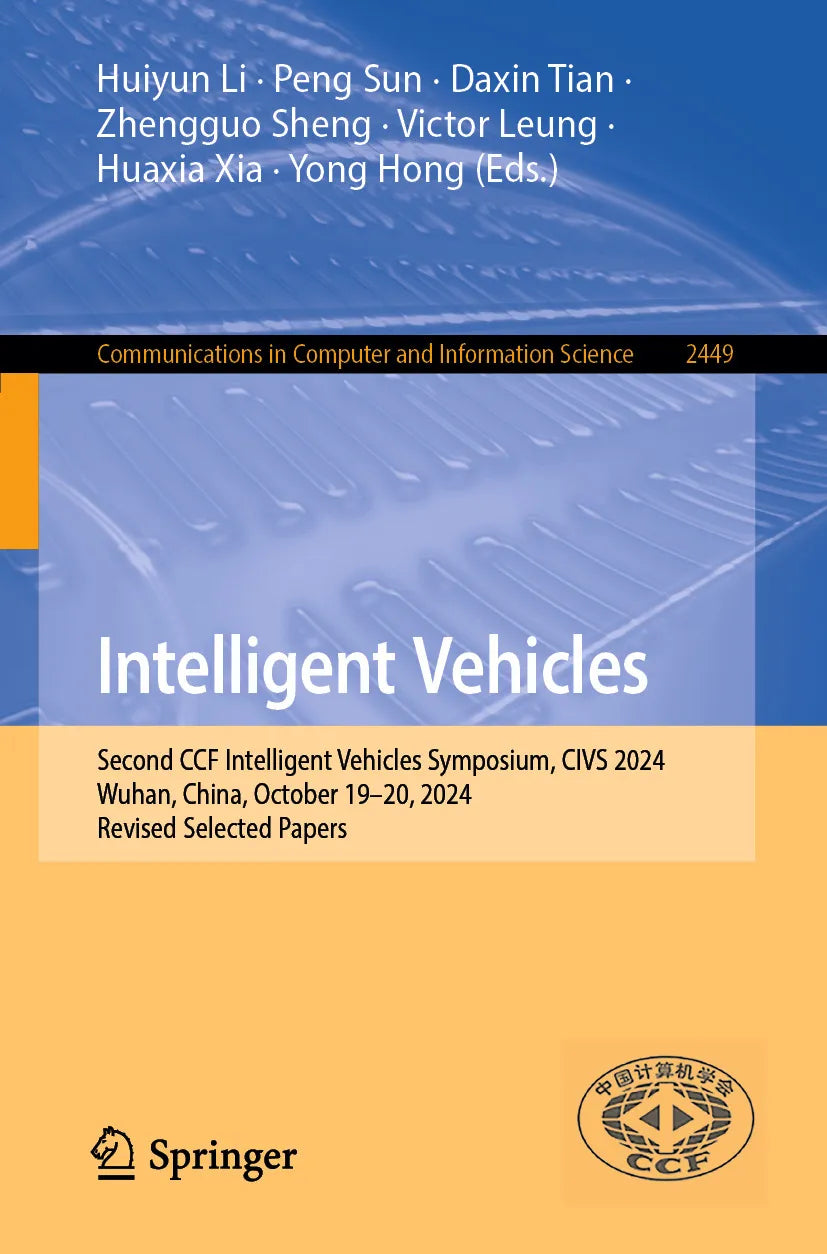 Cover: Intelligent Vehicles (E-Book)
