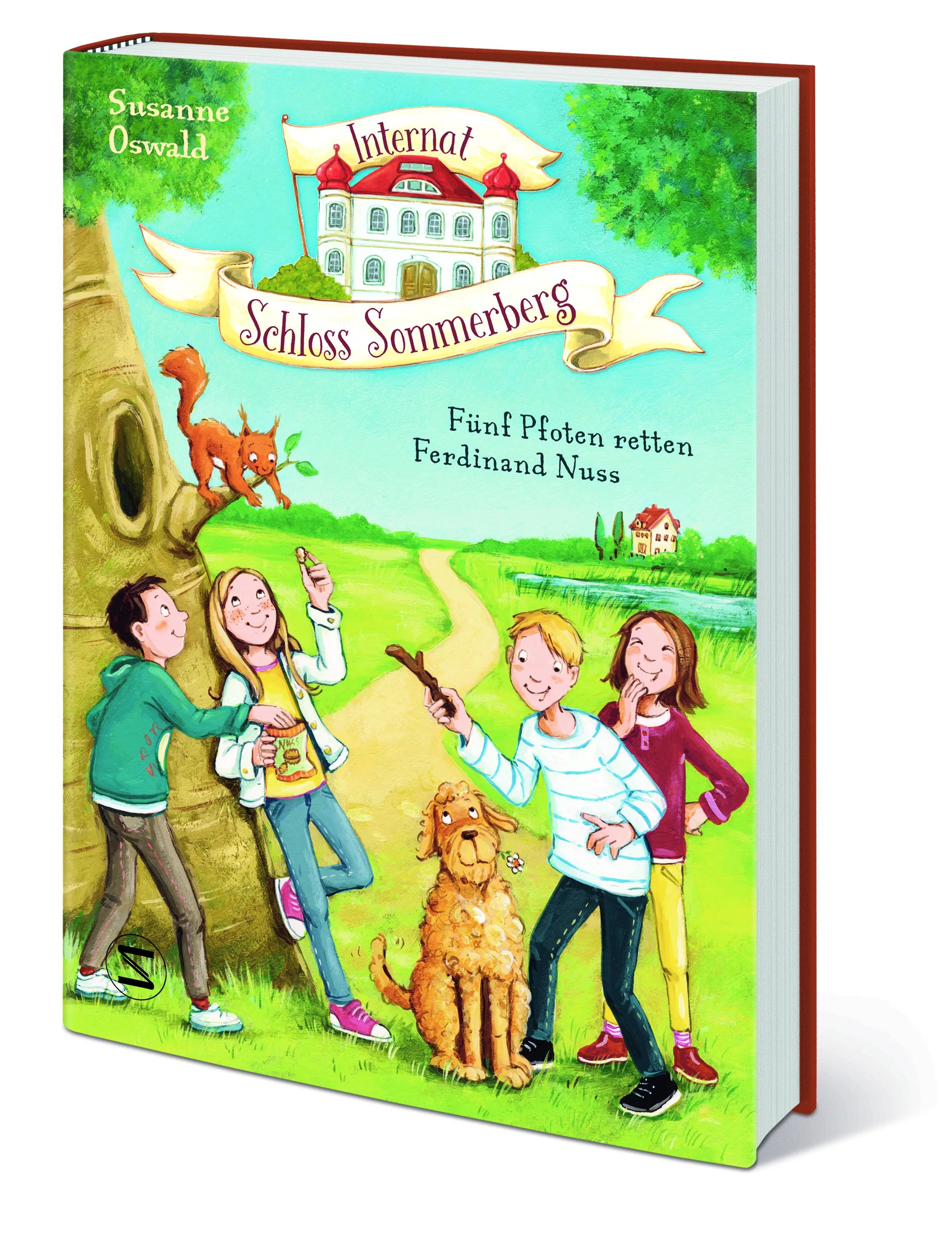 Susanne Oswald - Internat Schloss Sommerberg – Fünf Pfoten retten Ferdinand Nuss