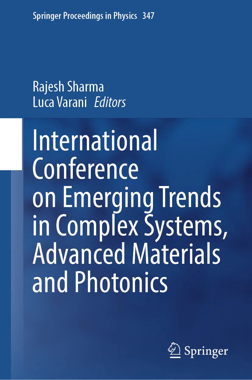 Cover: International Conference on Emerging Trends in Complex Systems, Advanced Materials and Photonics (E-Book)