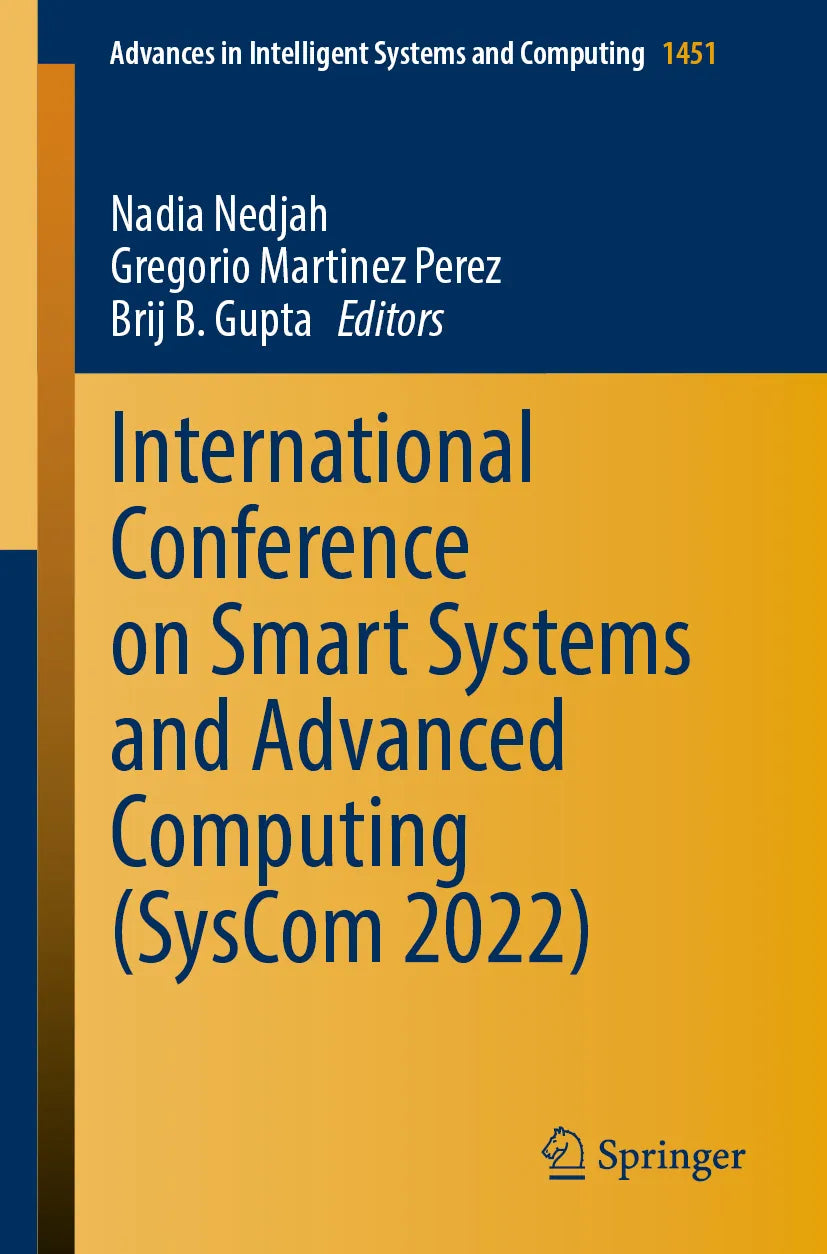 Cover: International Conference on Smart Systems and Advanced Computing (E-Book)
