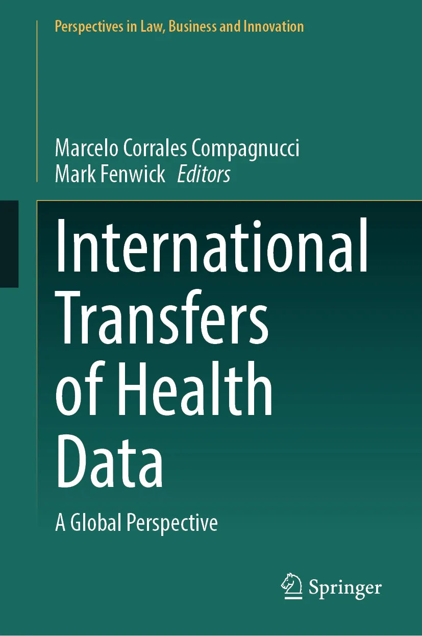 Cover: International Transfers of Health Data (E-Book)