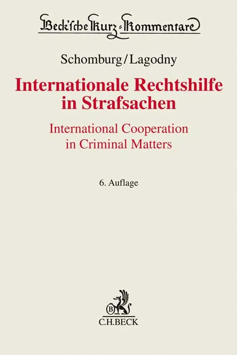 Buchcover von 'Internationale Rechtshilfe in Strafsachen' - Gebundene Ausgabe von Sabine Gleß