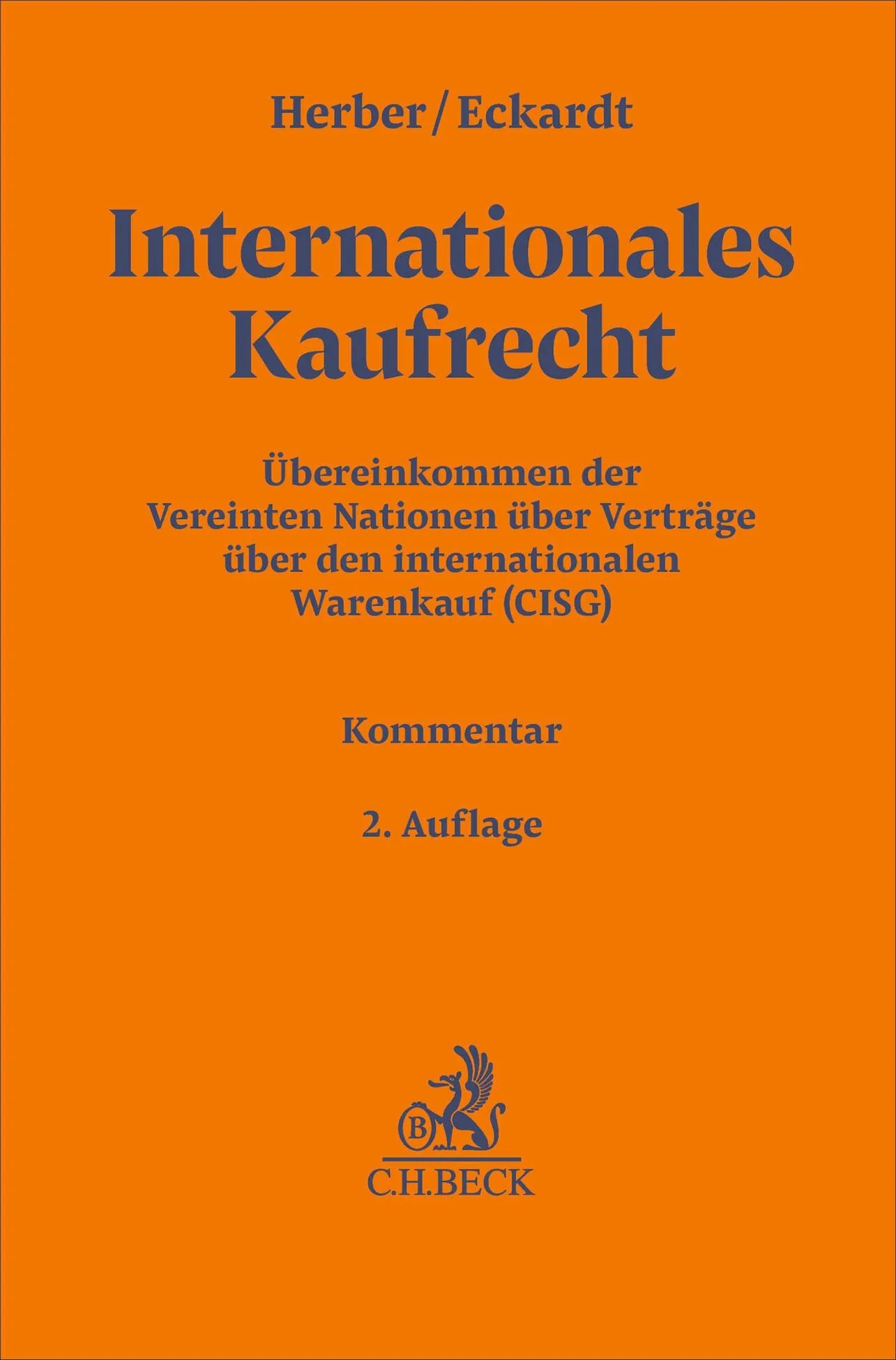 Cover: Internationales Kaufrecht (Hardcover) von Rolf Herber
