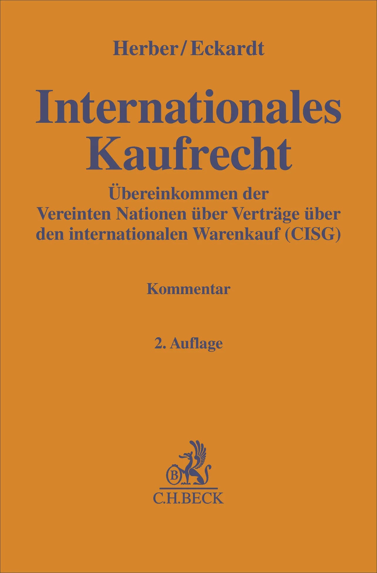 Buchcover von 'Internationales Kaufrecht' - Gebundene Ausgabe von Rolf Herber