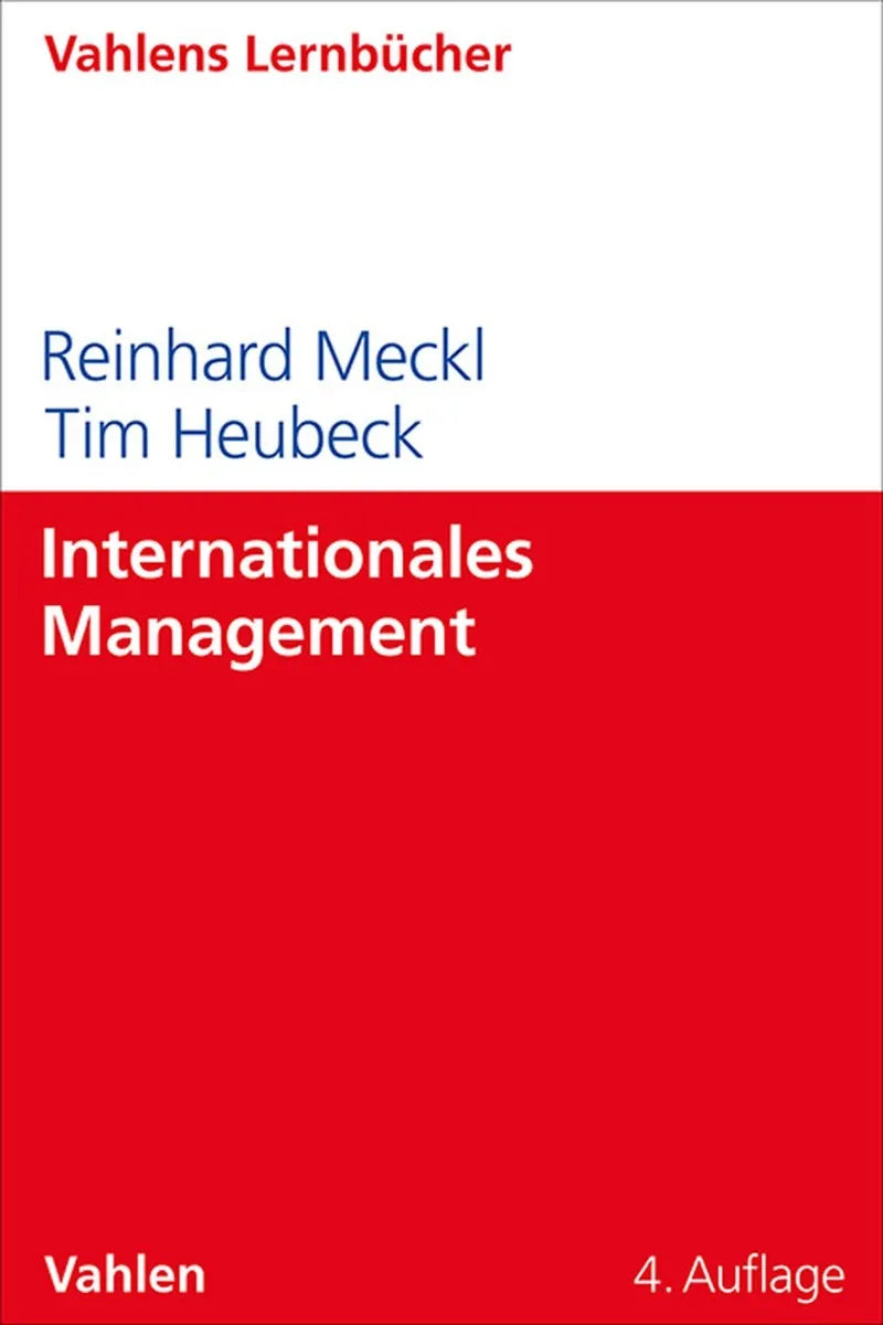 Cover: Internationales Management (E-Book) von Reinhard Meckl