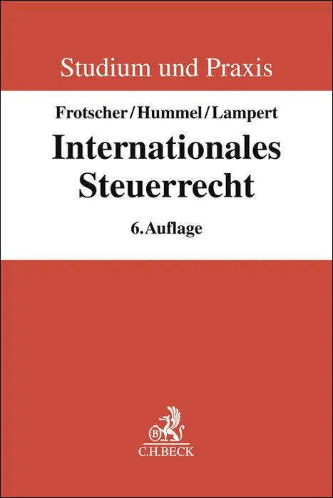 Buchcover von 'Internationales Steuerrecht' - Taschenbuch von Gerrit Frotscher