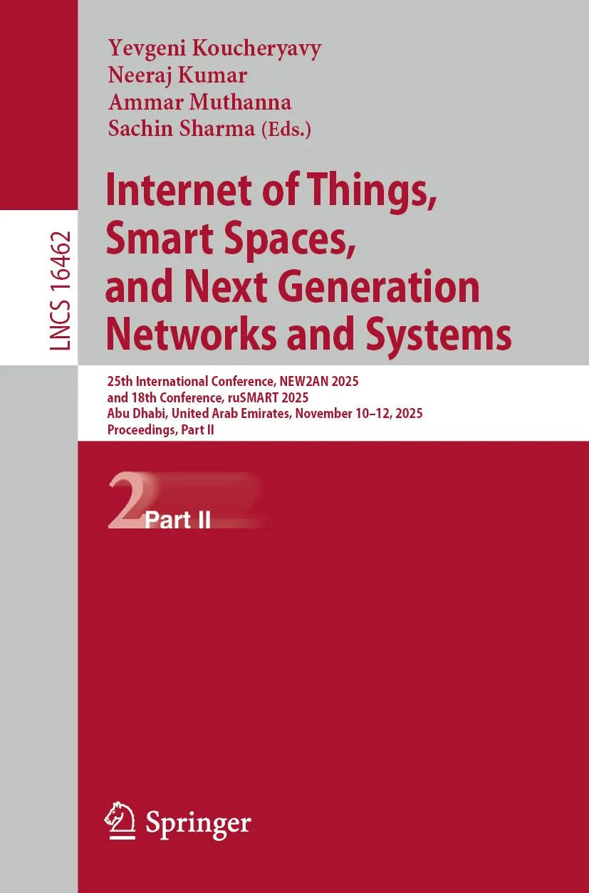 Cover: Internet of Things, Smart Spaces, and Next Generation Networks and Systems (E-Book) von Yevgeni Koucheryavy
