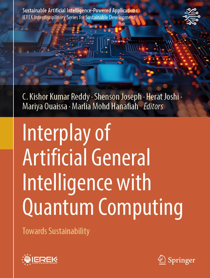 Cover: Interplay of Artificial General Intelligence with Quantum Computing (E-Book)