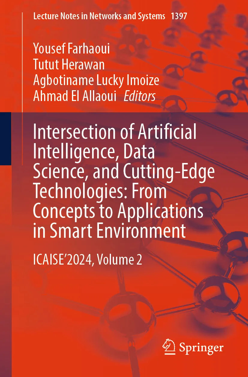 Cover: Intersection of Artificial Intelligence, Data Science, and Cutting-Edge Technologies: From Concepts to Applications in Smart Environment (E-Book)