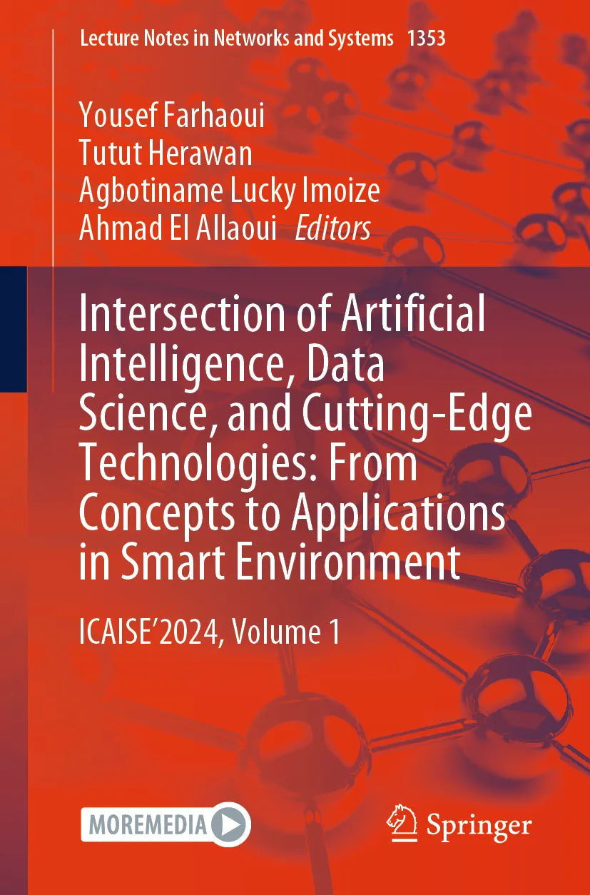 Cover: Intersection of Artificial Intelligence, Data Science, and Cutting-Edge Technologies: From Concepts to Applications in Smart Environment (E-Book)