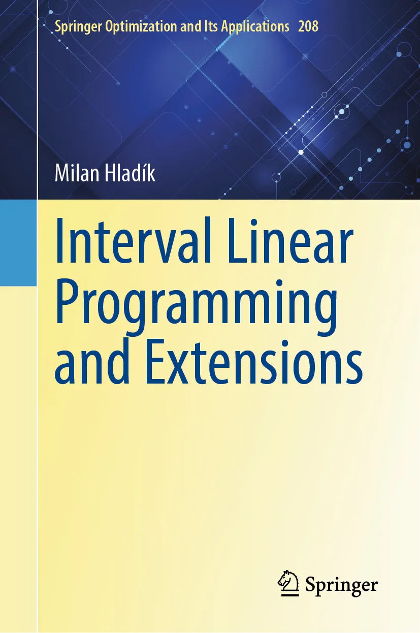 Cover: Interval Linear Programming and Extensions (E-Book) von Milan Hladík