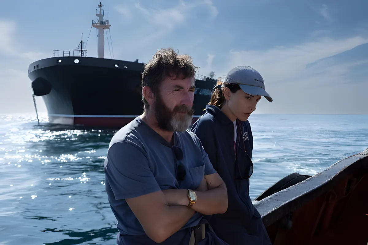 Filmszene 1 aus Into the Deep - Tödlicher Tauchgang – Blu-ray. Regie: Alberto Rodríguez