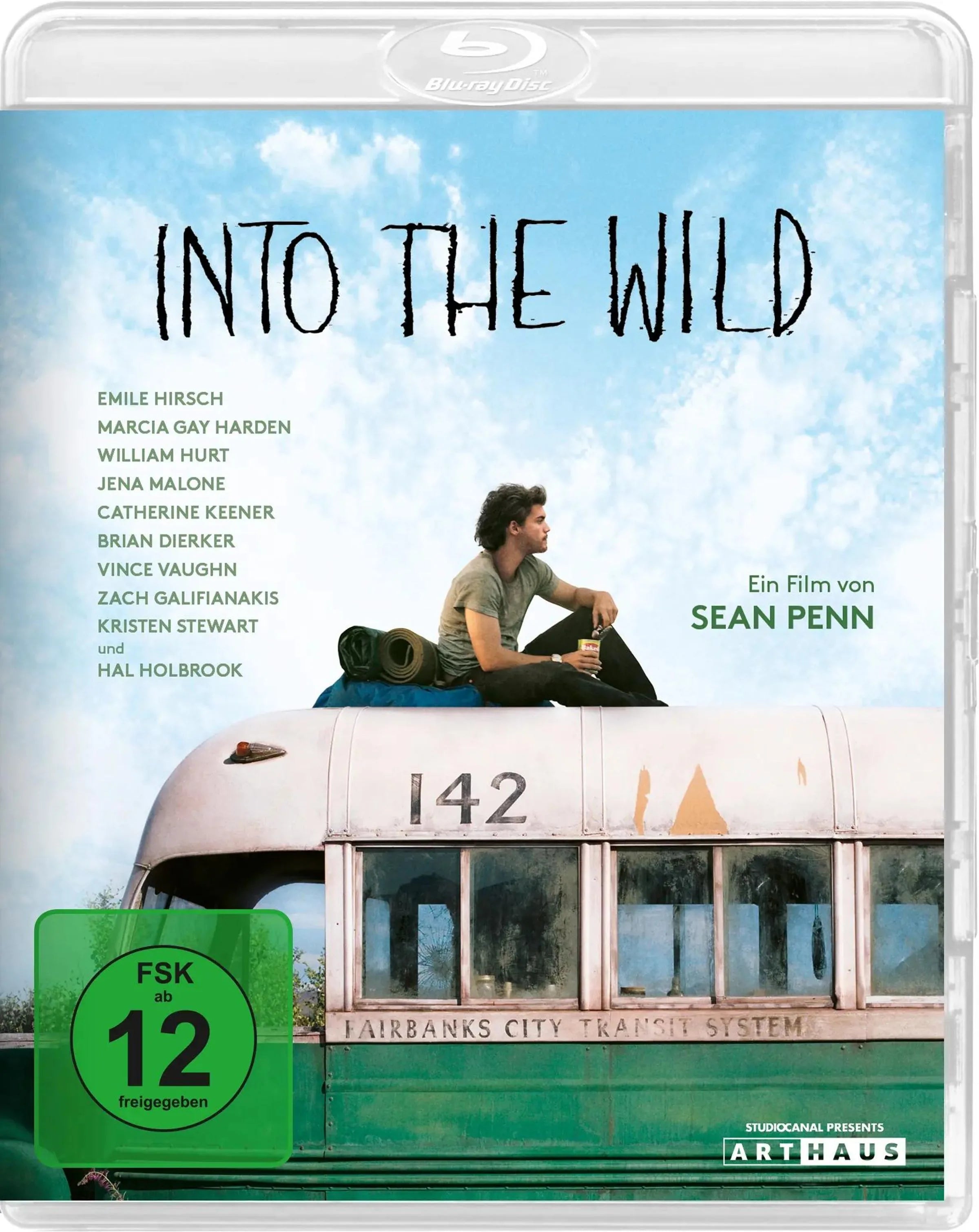 Blu-ray-Cover: Into the Wild. Regie: Sean Penn