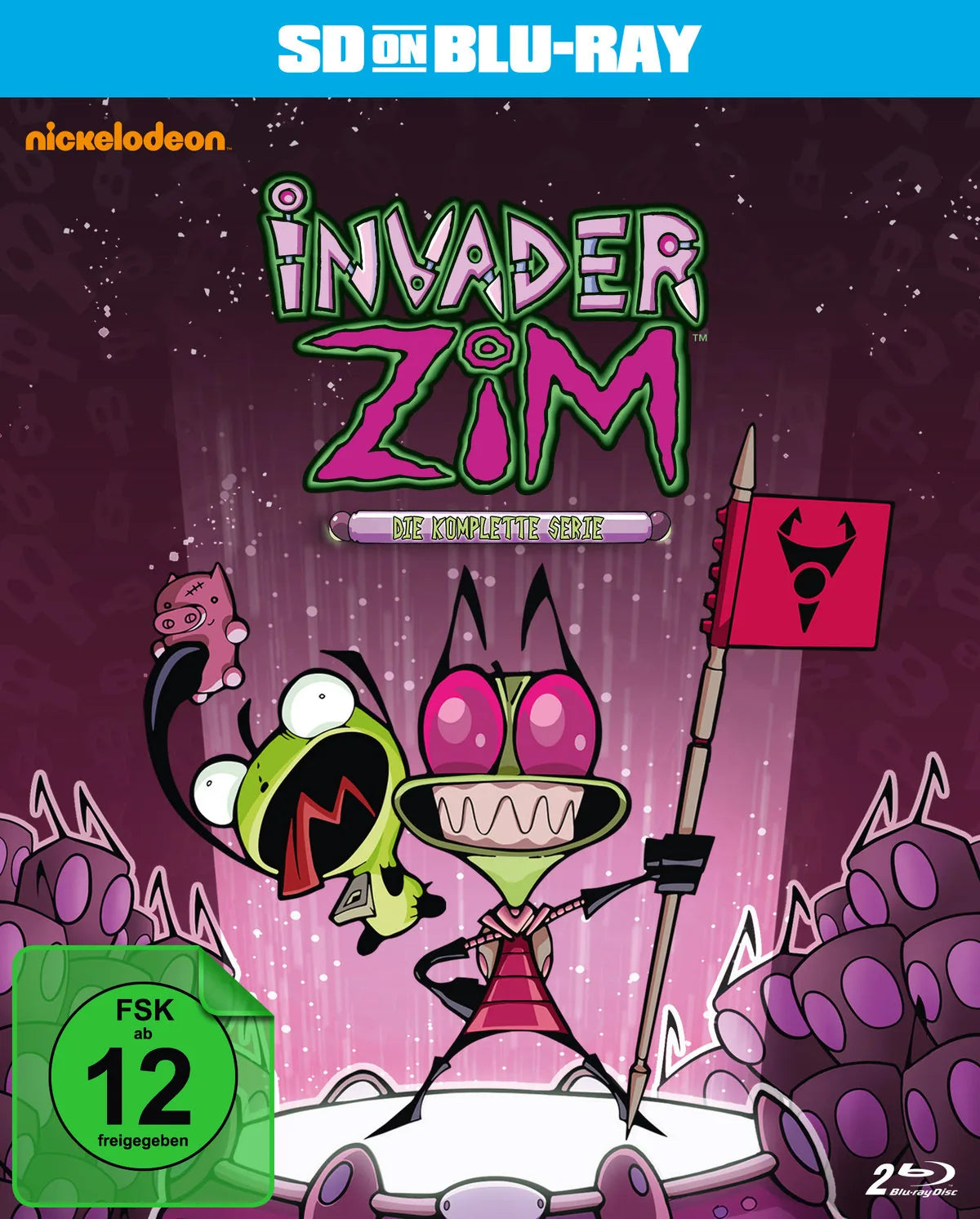 Invader ZIM - Die komplette Serie  [2 BRs] - Blu-ray Disc