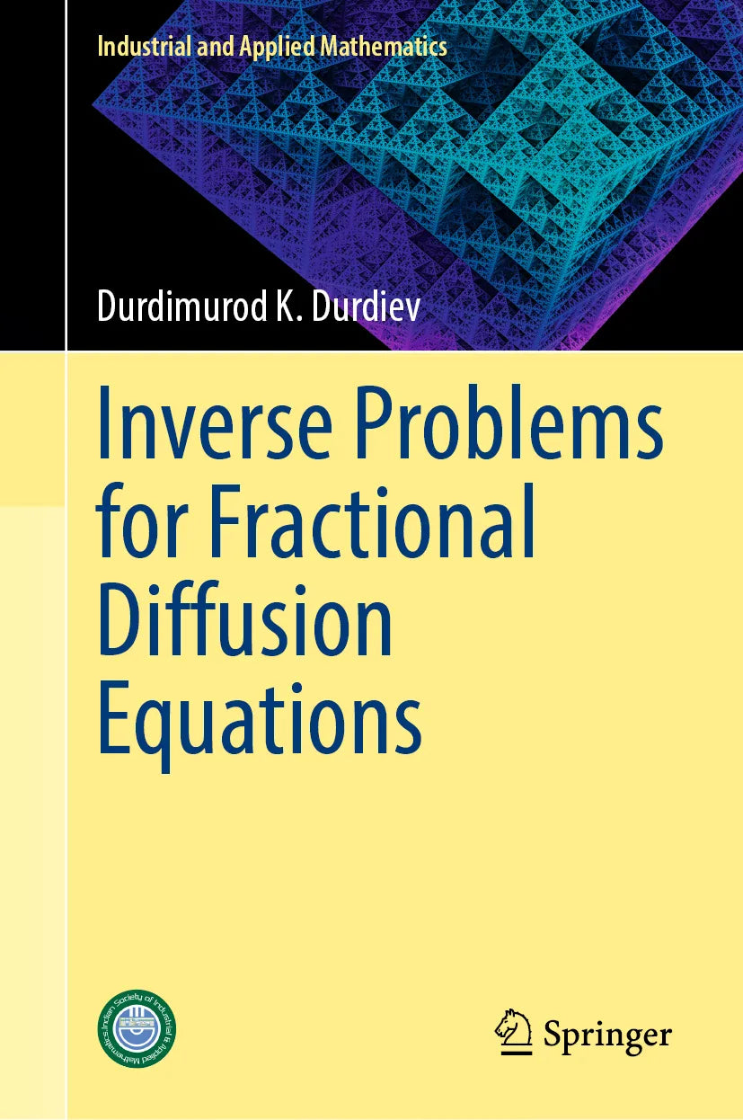 Cover: Inverse Problems for Fractional Diffusion Equations (E-Book) von Durdimurod K. Durdiev