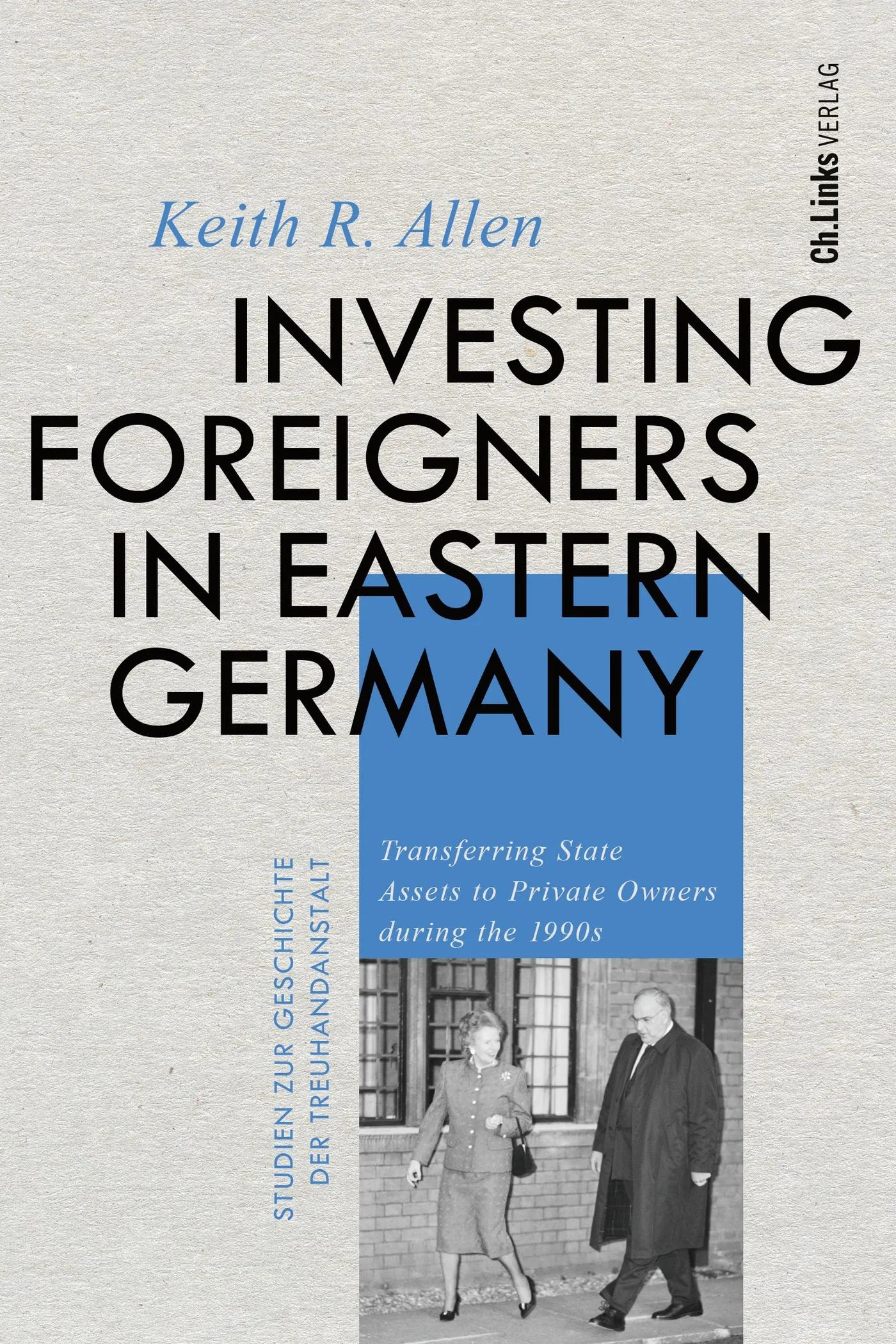Buchcover von 'Investing Foreigners in Eastern Germany' - Gebundene Ausgabe von Keith R. Allen