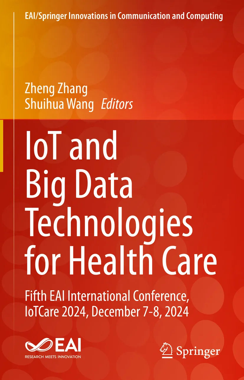 Cover: IoT and Big Data Technologies for Health Care (E-Book)