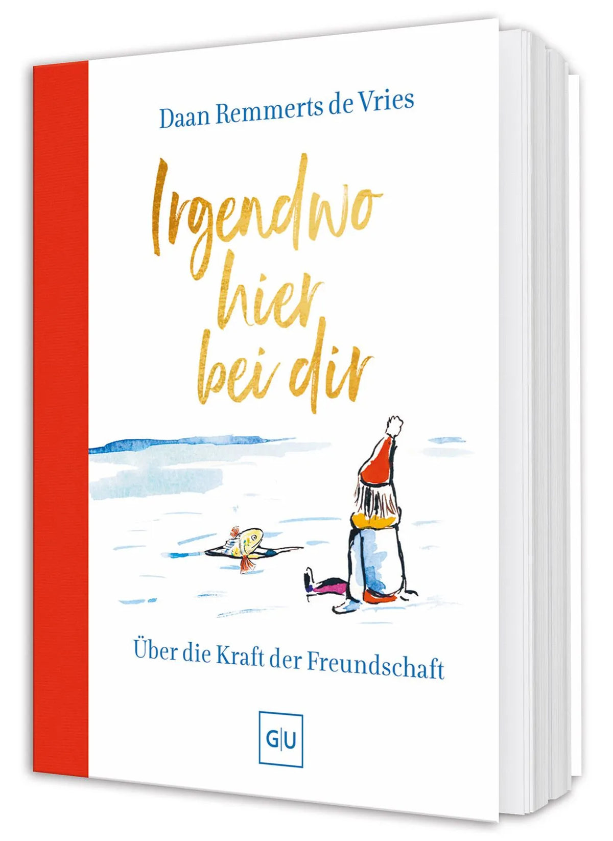 Cover: Irgendwo hier bei dir (Hardcover) von Daan Remmerts de Vries