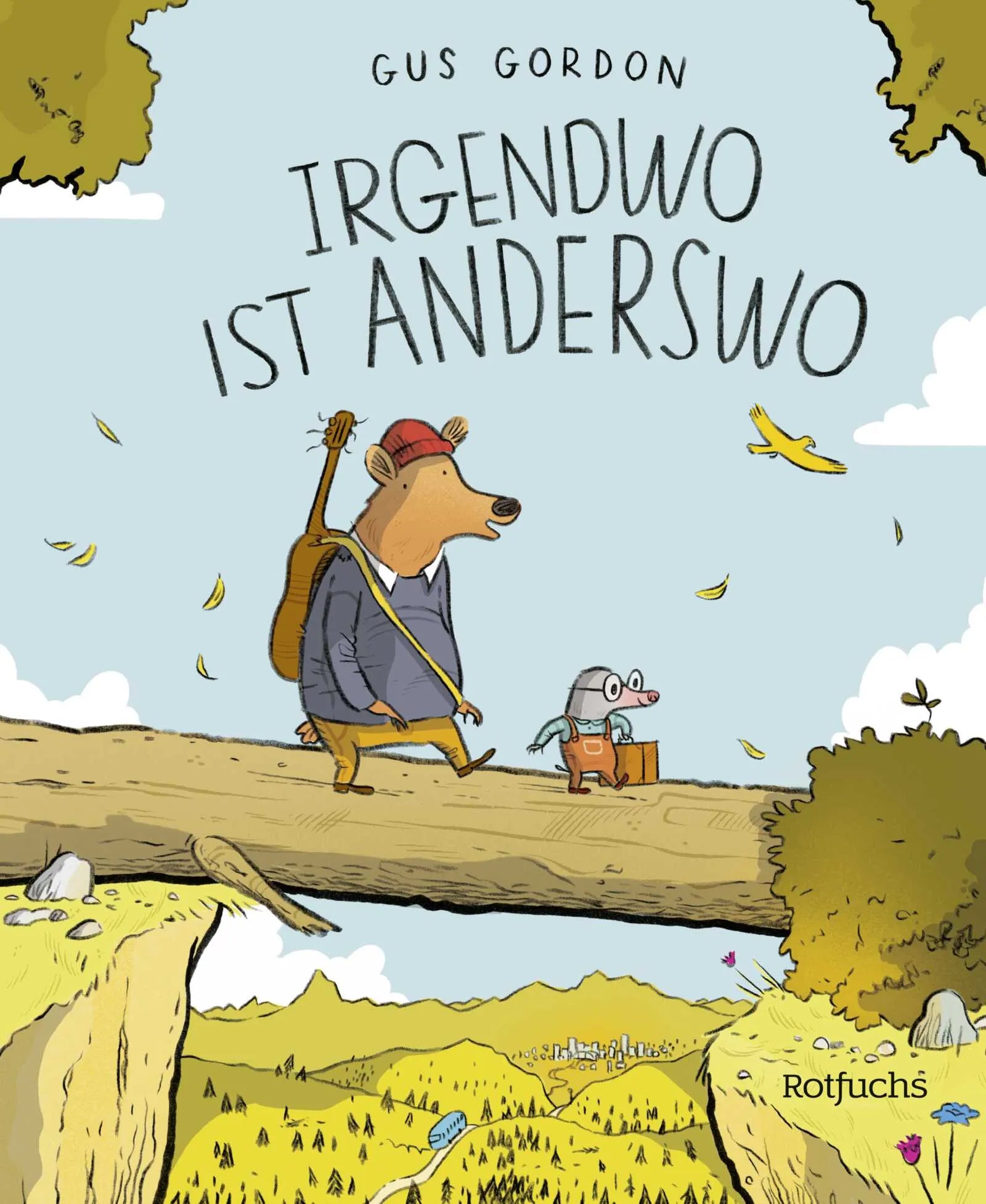 Cover: Irgendwo ist Anderswo (Hardcover) von Gus Gordon