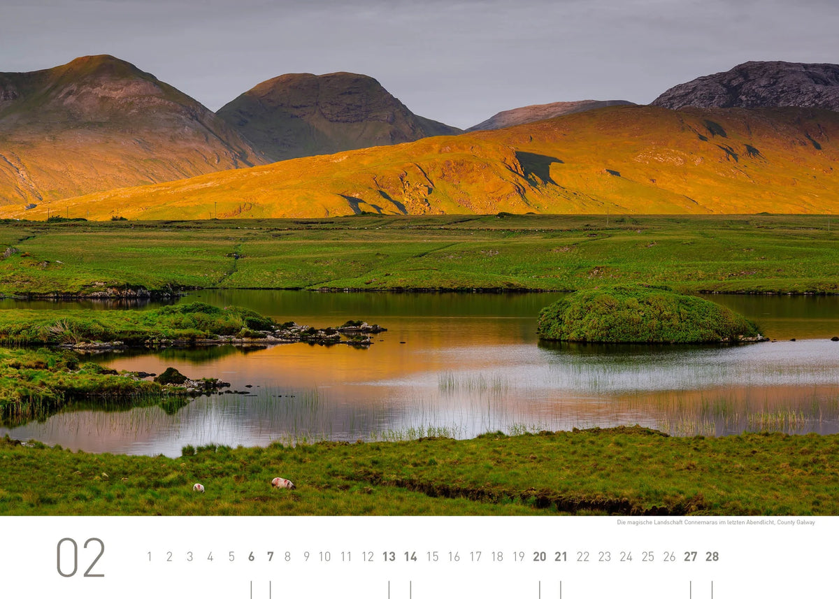 Irland Exklusivkalender 2027 – Ansicht