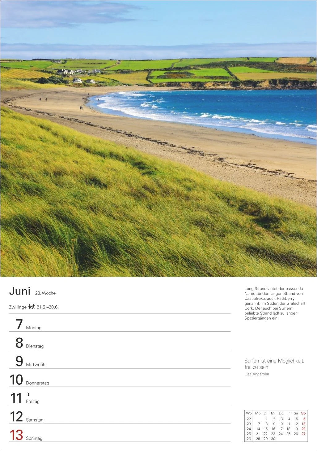 Irland Wochenplaner 2027 - Eine Reise in 53 Bildern – Ansicht