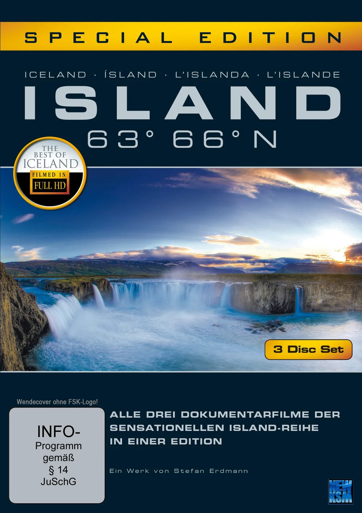 Island 63° 66° N - Eine phantas... [SE] [3 DVDs] - DVD