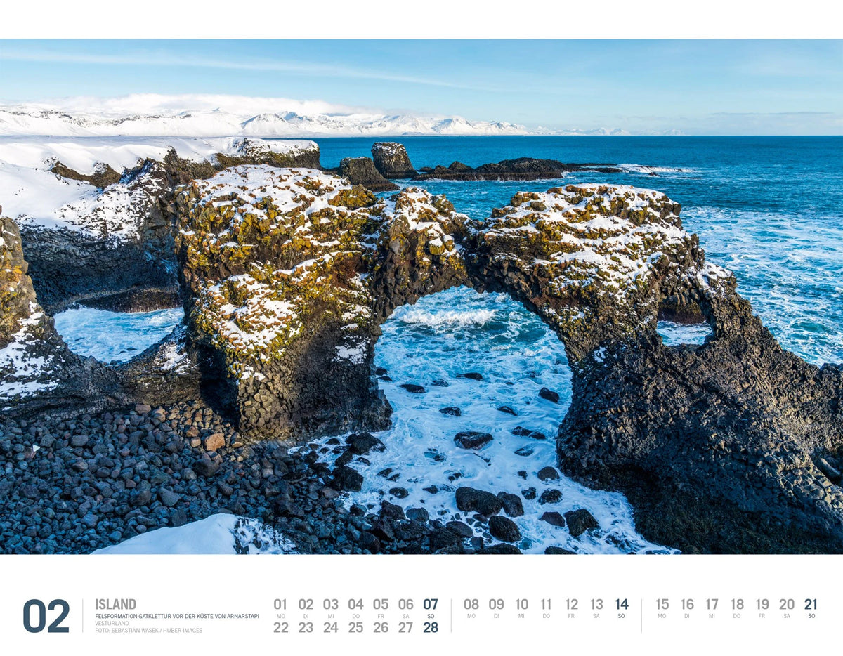 Island Kalender 2027 | Unterwegs zwischen Gletschern und Geysiren – Ansicht