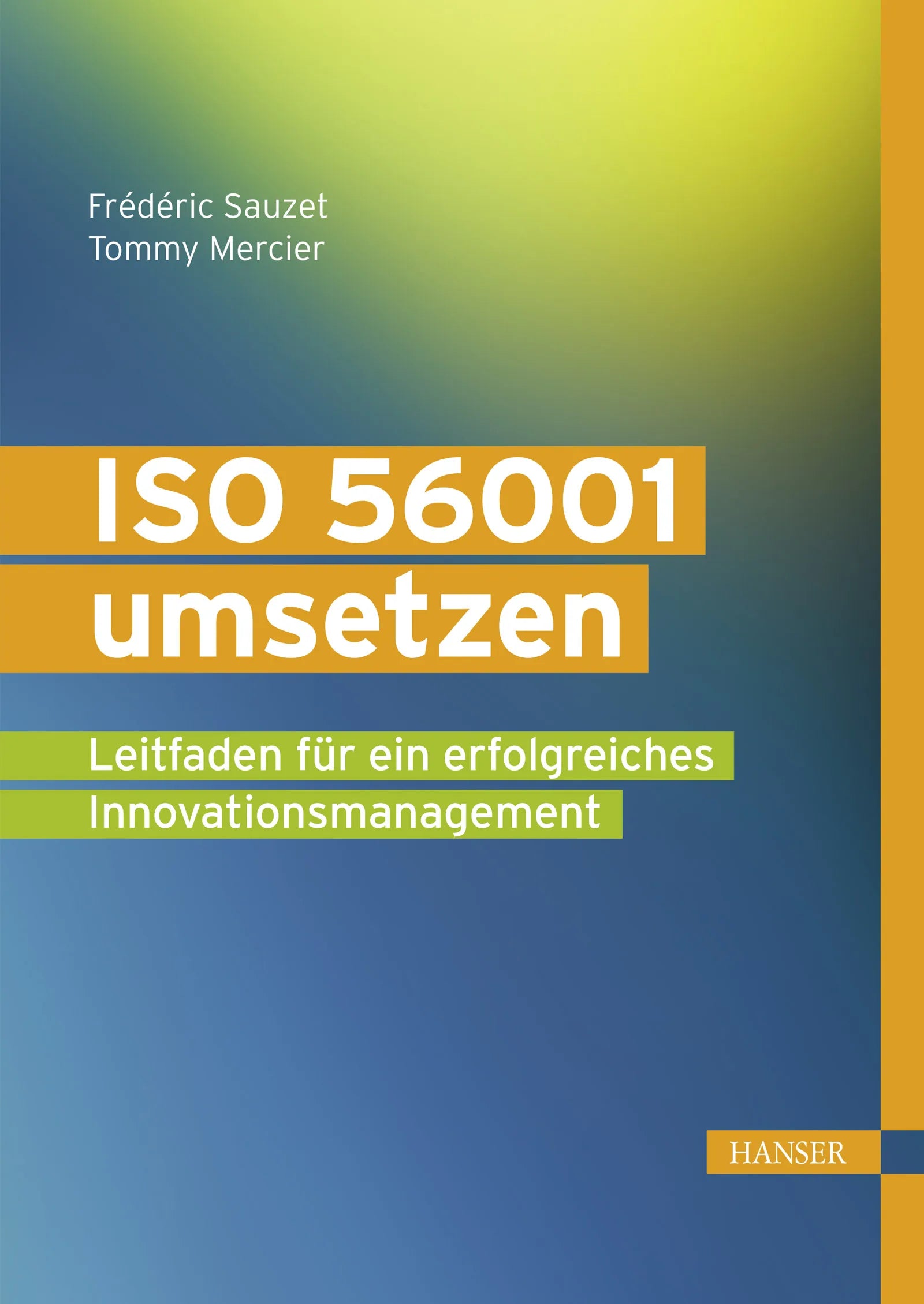 Cover: ISO 56001 umsetzen (E-Book) von Frédéric Sauzet