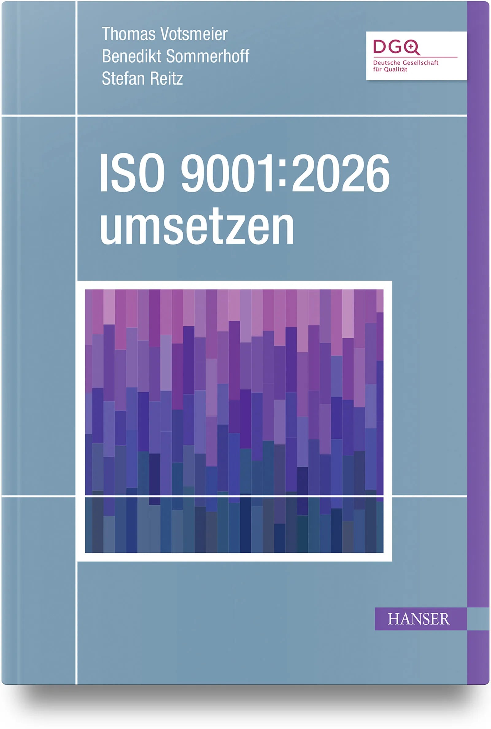 Cover: ISO 9001:2026 umsetzen (Hardcover) von Thomas Votsmeier