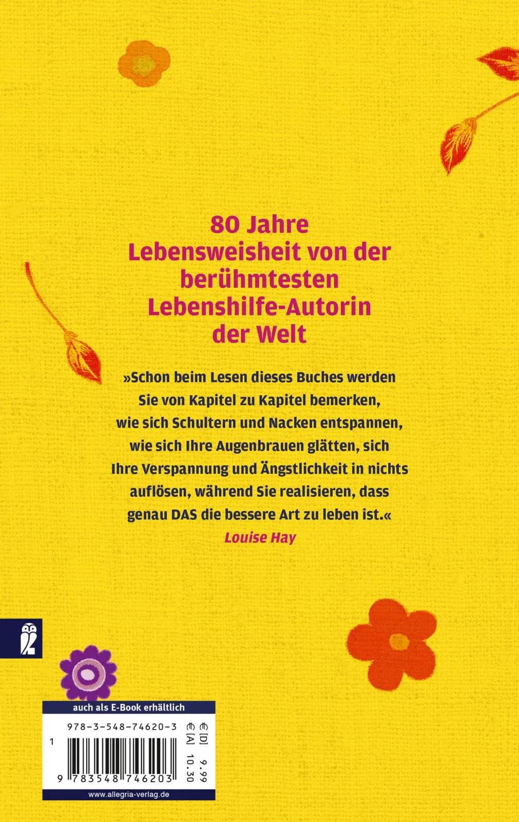 Buchrückseite von 'Ist das Leben nicht wunderbar!' mit Klappentext - Taschenbuch