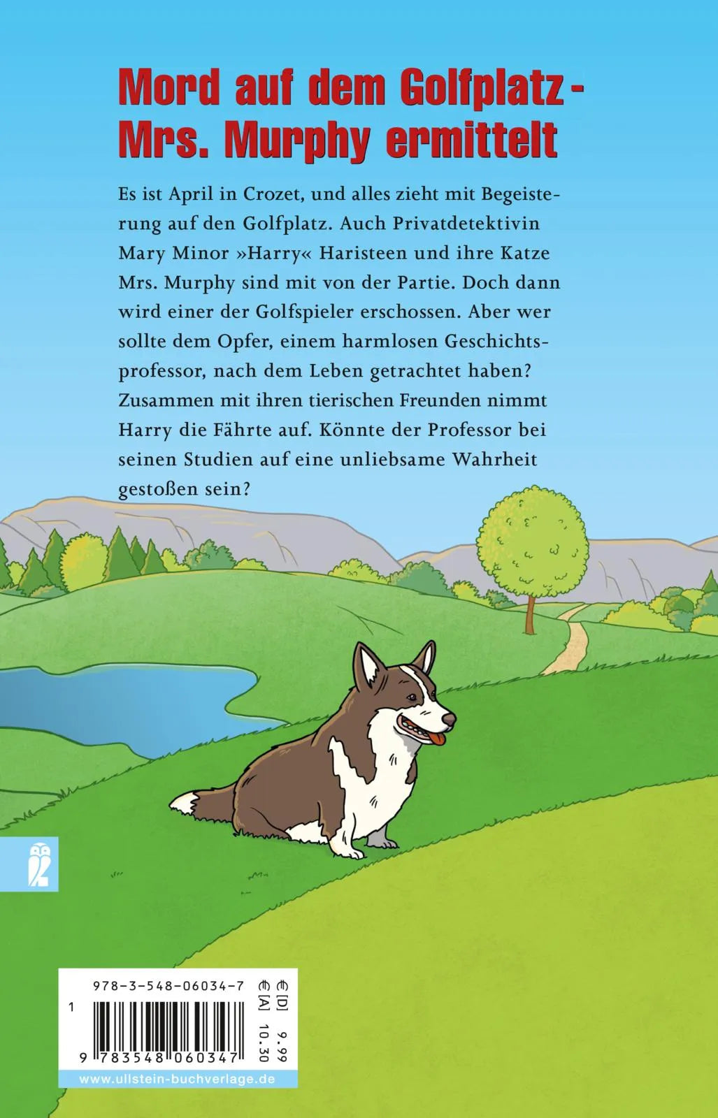 Buchrückseite von 'Ist die Katze aus dem Haus' mit Klappentext - Taschenbuch