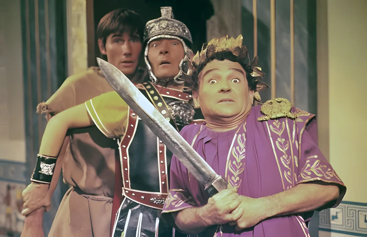 Filmszene 3 aus Ist ja irre - 1964-1966 Collection (4 Filme) – Blu-ray. Regie: Gerald Thomas