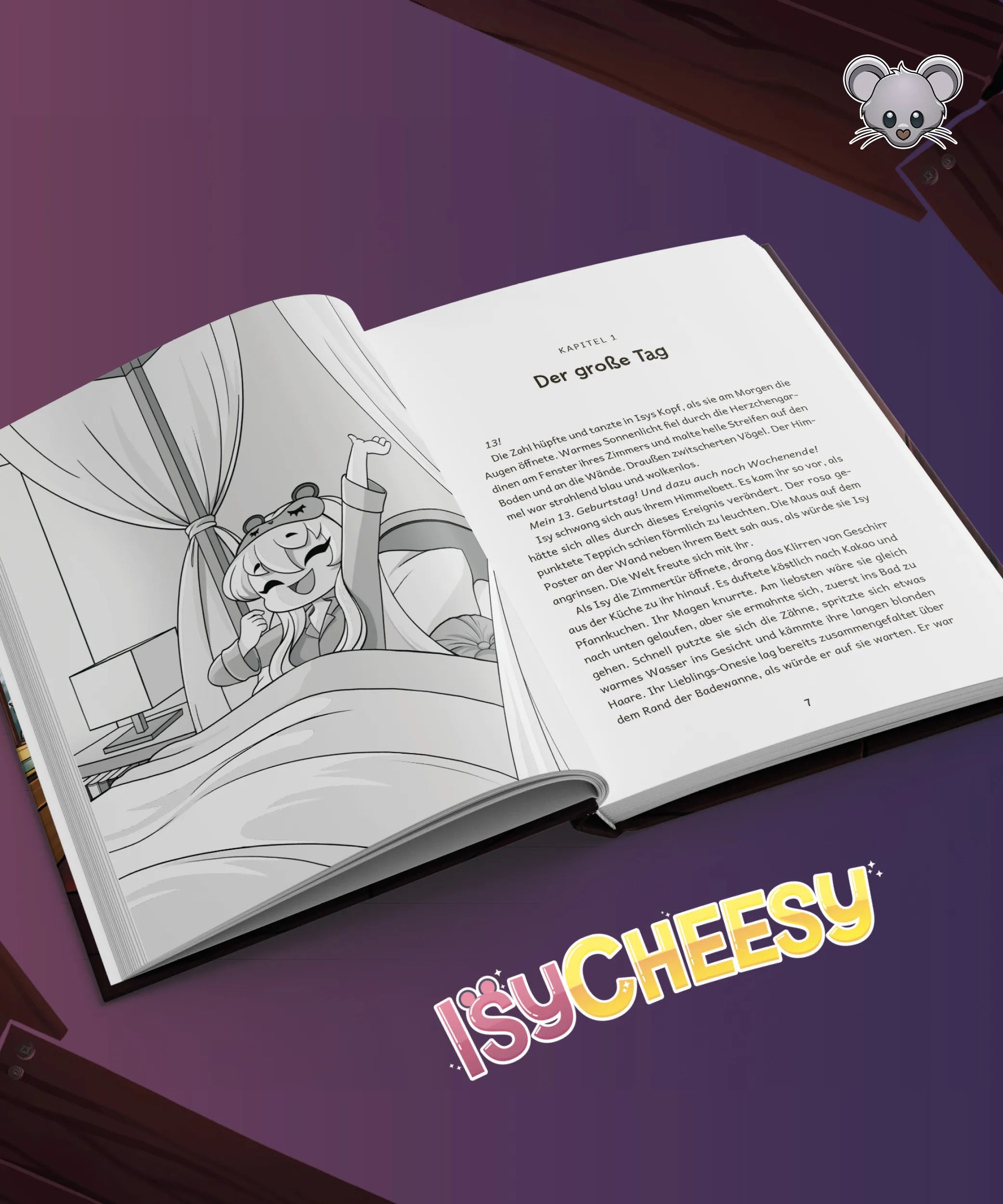 Innenansicht von 'IsyCheesy: Der magische Wunsch' - Gebundene Ausgabe