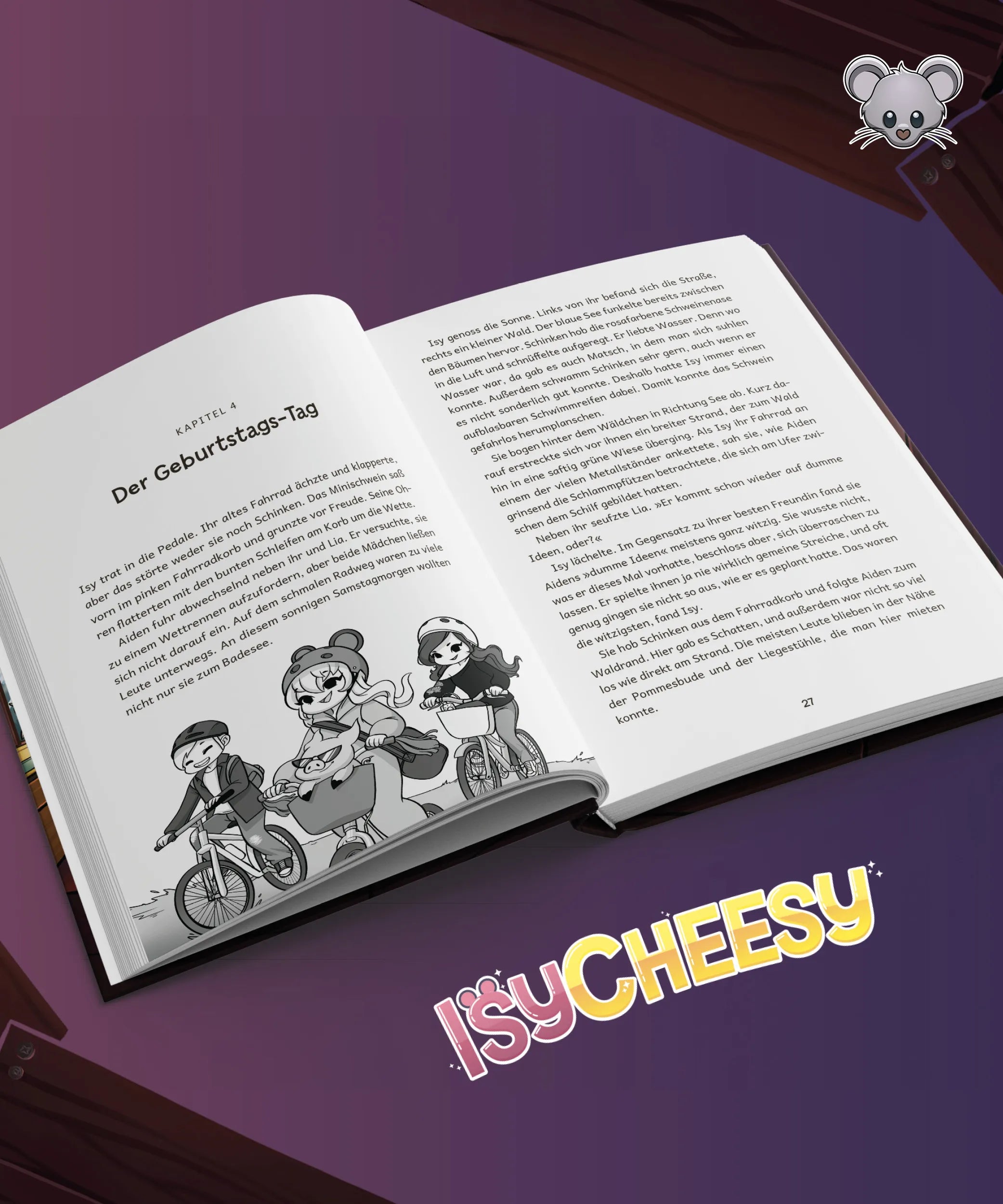 Innenansicht von 'IsyCheesy: Der magische Wunsch' - Gebundene Ausgabe