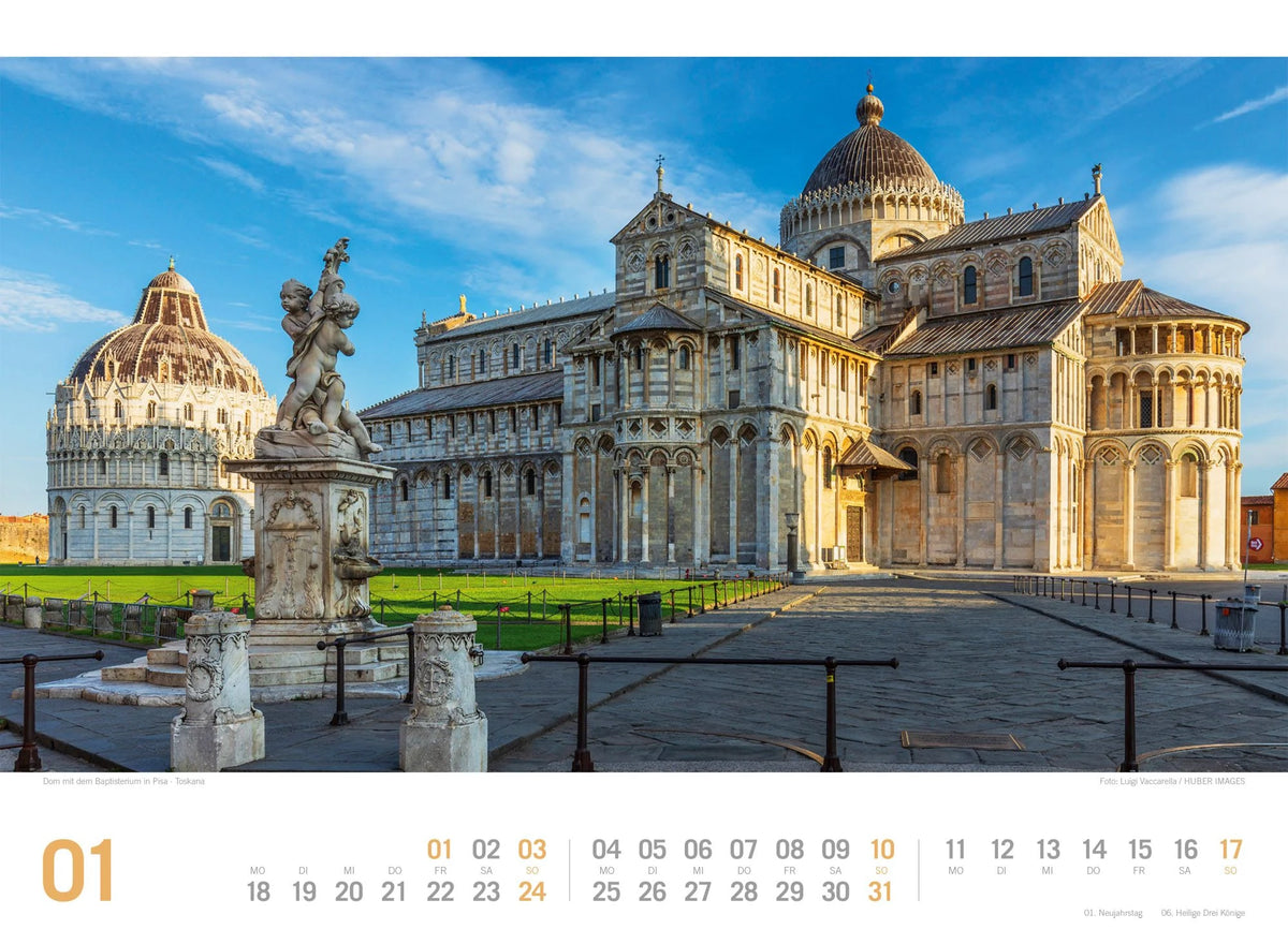 Italien ReiseLust Kalender 2027 | von Venedig bis Sizilien – Ansicht