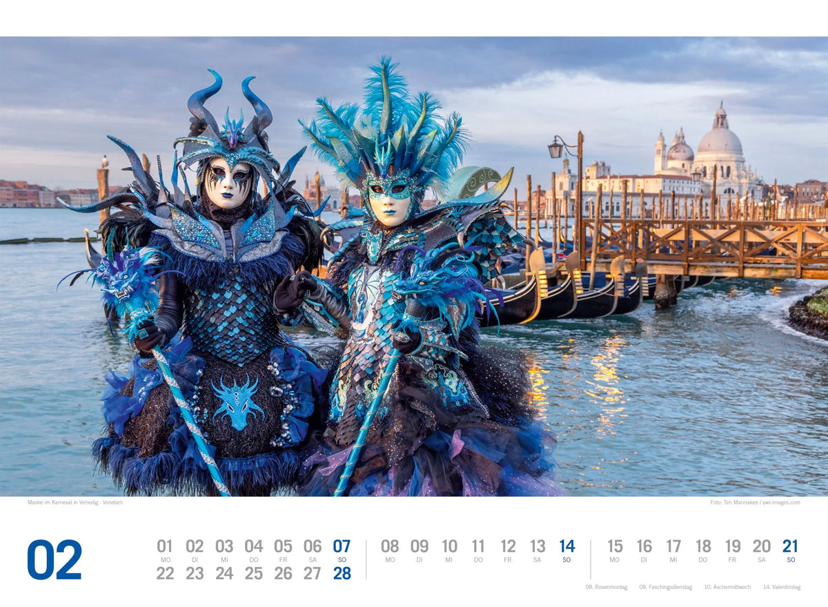 Italien ReiseLust Kalender 2027 | von Venedig bis Sizilien – Ansicht