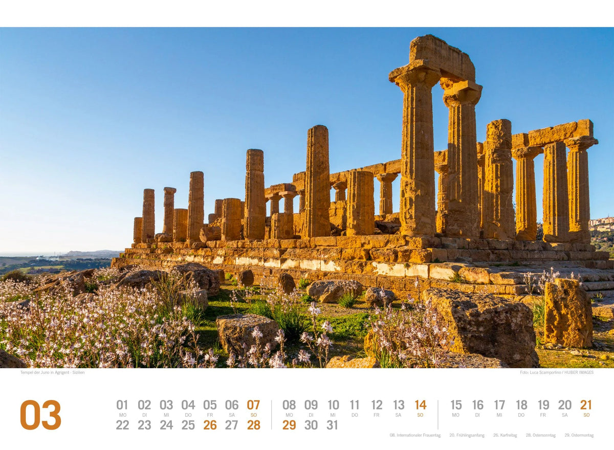 Italien ReiseLust Kalender 2027 | von Venedig bis Sizilien – Ansicht