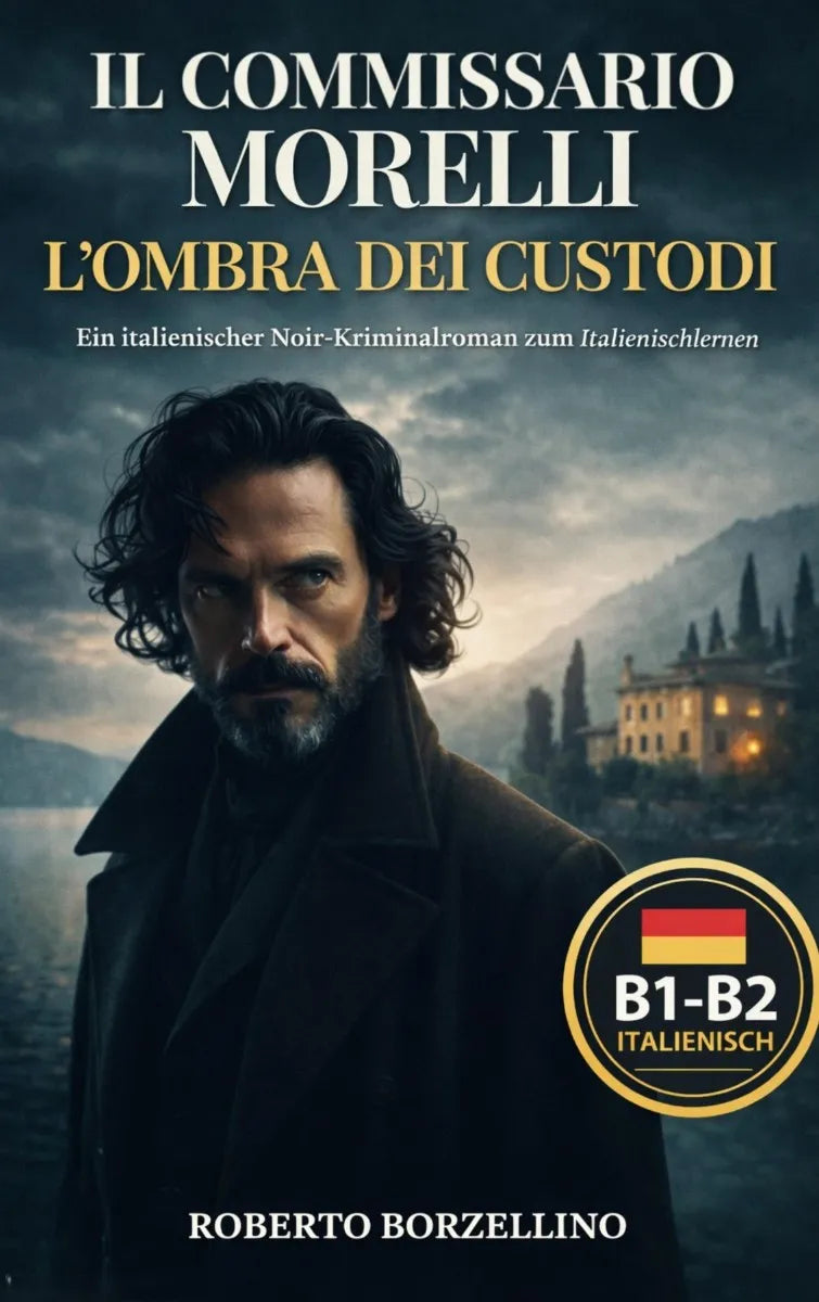 Cover: ITALIENISCH LERNEN MIT COMMISSARIO MORELLI 1 (E-Book) von Roberto Borzellino