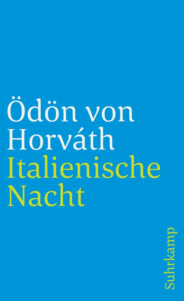 Buchcover von 'Italienische Nacht' - Taschenbuch von Ödön Horváth