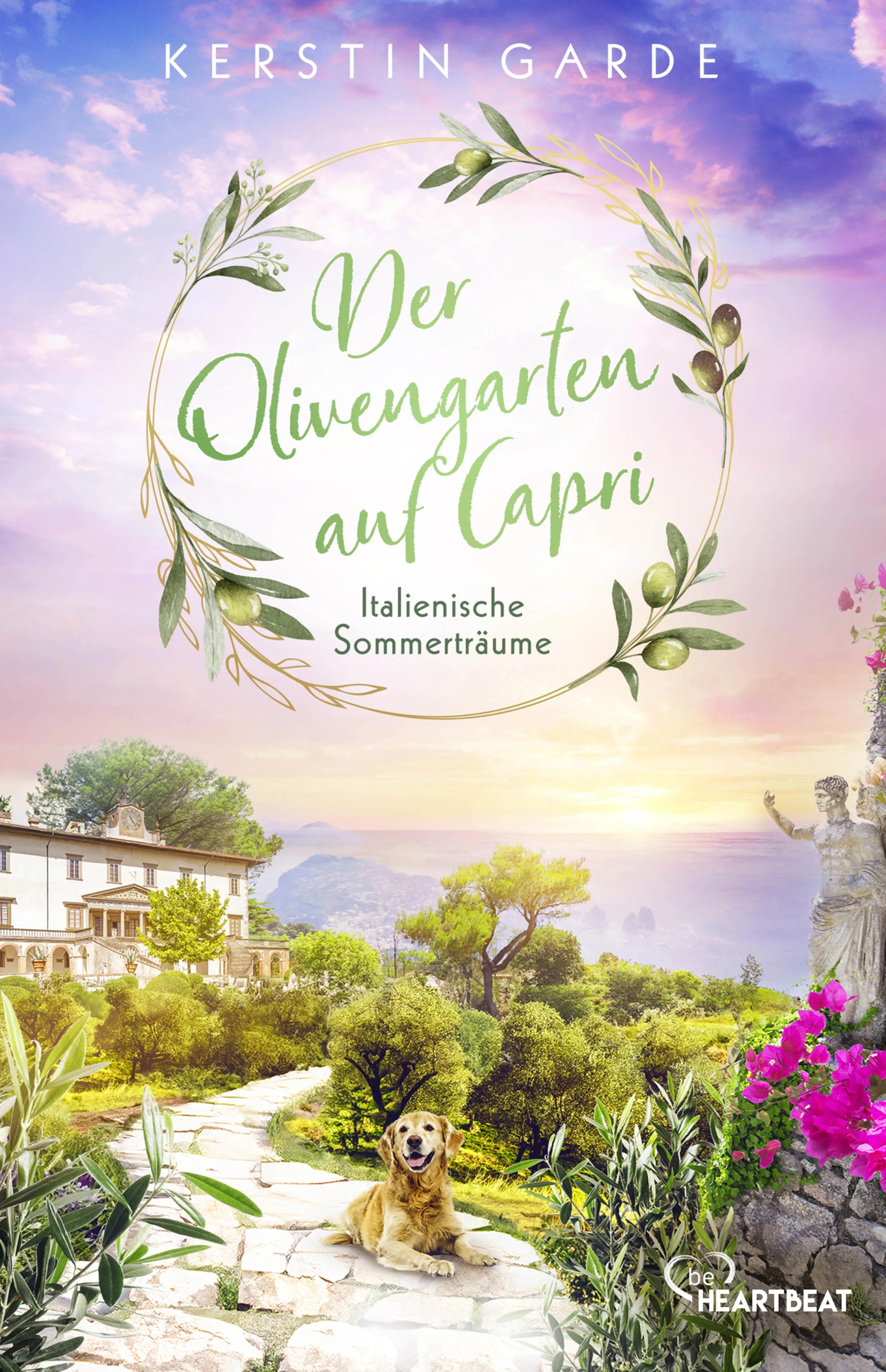 Buchcover von 'Italienische Sommerträume - Der Olivengarten auf Capri' - Taschenbuch von Kerstin Garde