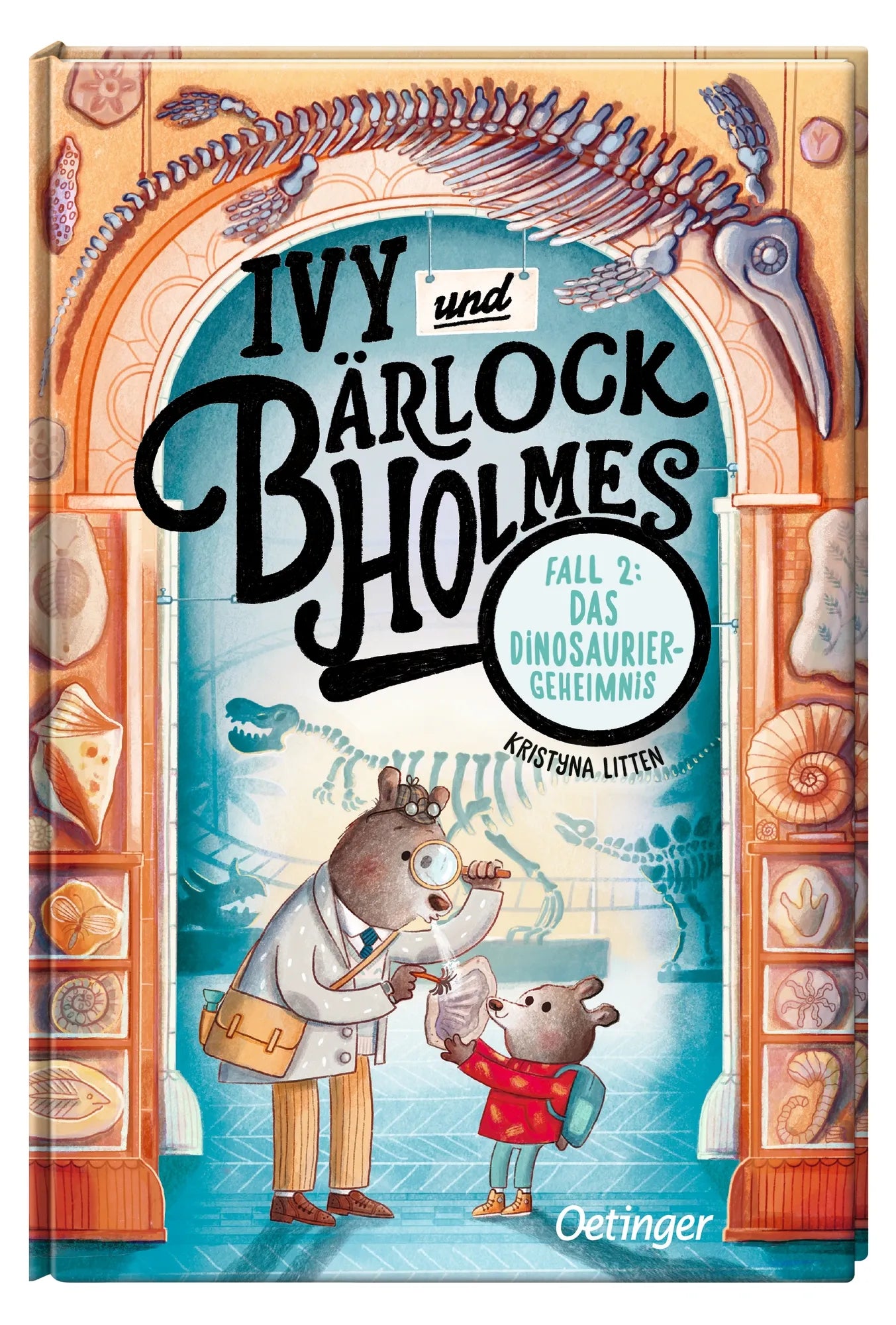 Detailansicht: Ivy und Bärlock Holmes. Fall 2: Das Dinosaurier-Geheimnis (Hardcover)