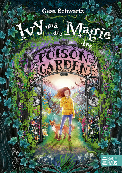 Buchcover von 'Ivy und die Magie des Poison Garden' - Gebundene Ausgabe von Gesa Schwartz