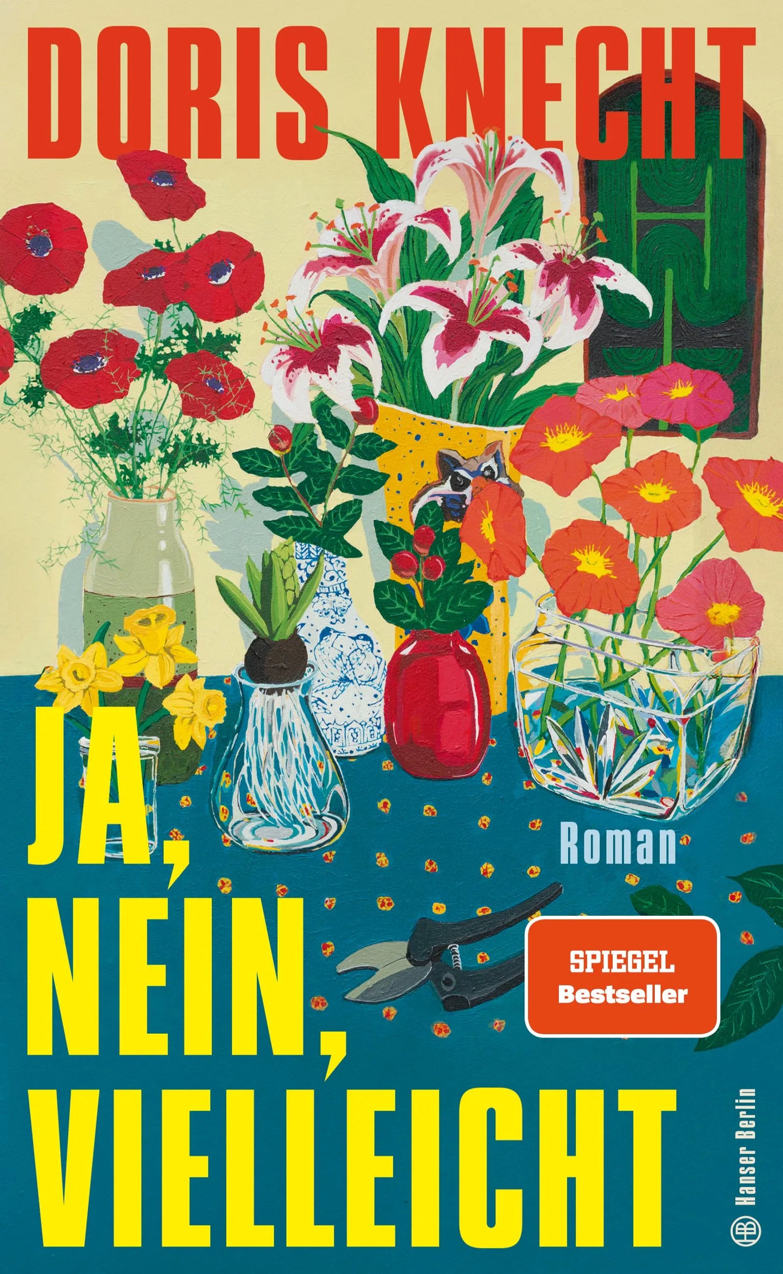 Buchcover von 'Ja, nein, vielleicht' - Gebundene Ausgabe von Doris Knecht